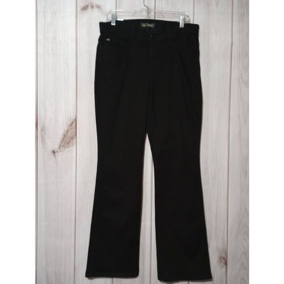 Lee Pants Ladies 14‎ Bootcut Mid Rise Black - Picture 1 of 8